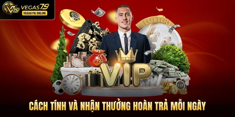 Cách tính và nhận thưởng hoàn trả mỗi ngày