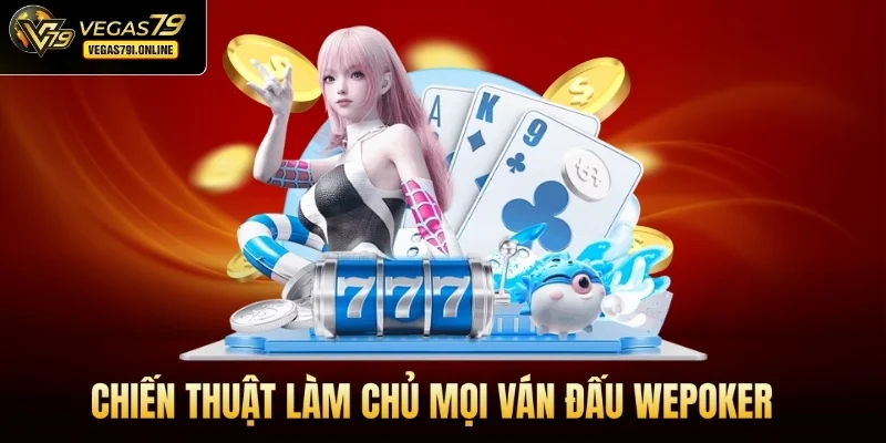Chiến thuật làm chủ mọi ván đấu WEPOKER