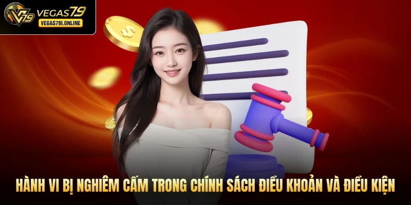Hành vi bị nghiêm cấm trong chính sách điều khoản và điều kiện