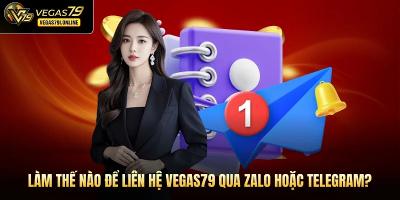 Làm thế nào để liên hệ Vegas79 qua Zalo hoặc Telegram?