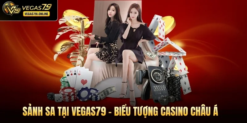 Sảnh SA tại Vegas79 – biểu tượng casino châu Á
